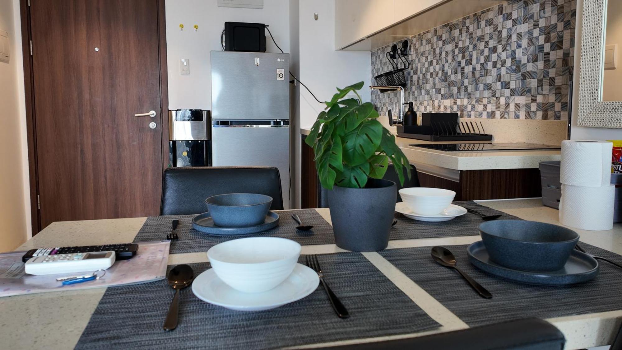 Dominiks Stylish Resort Gem Ocean View Pool Queen Bed At Tambuli 8 Floor Fast Wifi Lapu-Lapu City Esterno foto