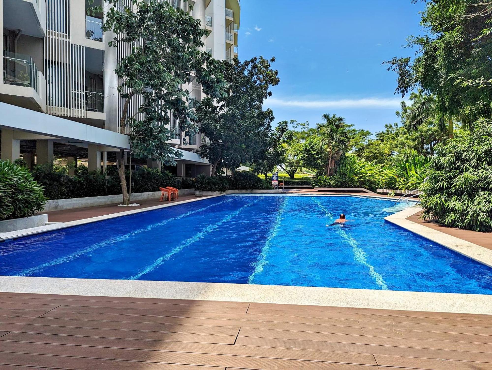 Dominiks Stylish Resort Gem Ocean View Pool Queen Bed At Tambuli 8 Floor Fast Wifi Lapu-Lapu City Esterno foto